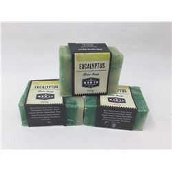 Bar 13 Soapworks Bar Soap- (3 x 100g) Eucalyptus