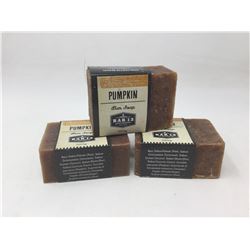 Bar 13 Soapworks Bar Soap- (3 x 100g) Pumpkin