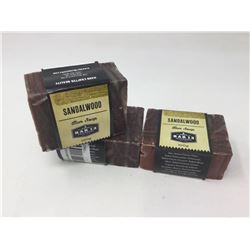 Bar 13 Soapworks Bar Soap- (3 x 100g) Sandalwood