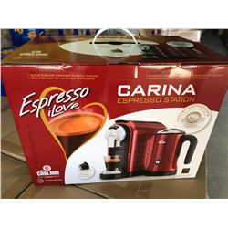 Cagliari Carina Espresso Station- Red