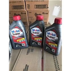 Lot of Mobil Super 5W-20 Gasoline Engine Motor Oil (3 x 1L)