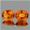Image 1 : Natural AAA Golden Yellow Citrine Pair  {VVS}