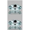 Image 1 : MARQUISE NATURAL LIGHT SKY BLUE AQUAMARINE PAIR