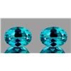 Image 1 : Natural Apatite Paraiba Blue Pair 7 x 5 mm - VVS