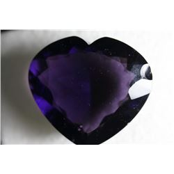 Purple Amethyst Heart 300 Carats