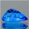 Image 2 : Natural  AAA Swiss Blue Topaz 24x16 MM - FL
