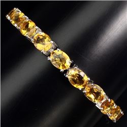 Natural Top Rich Yellow Citrine 94.85 Ct Bracelet