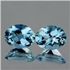 Image 1 : Natural AAA Santa Maria Blue Aquamarine Pair - FL