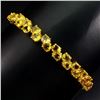 Image 1 : Natural Top  Rich Yellow Citrine  Bracelet