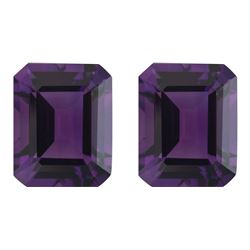 Purple Amethyst Pair 10.01 Carats - VVS