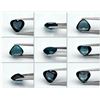 Image 1 : Natural London Blue Topaz Heart 3.58 Carats