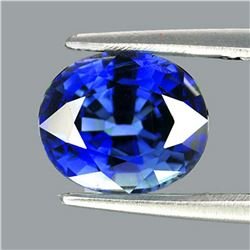 Natural Kashmir  Blue Sapphire 5x4 MM - VVS