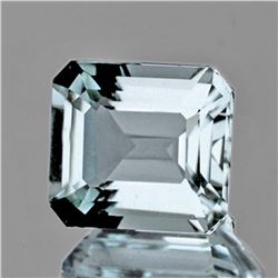 NATURAL LIGHT BLUE AQUAMARINE 8x7 MM