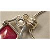 Image 4 : OUTSTANDING 9 CT RUBY PENDANT.