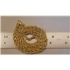 Image 4 : AWESOME 14 Kt. GOLD PLATED ROPE CHAIN.