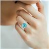 Image 2 : GORGEOUS 7 CT PARAIBA TOURMALINE RING