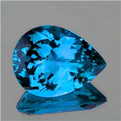 Natural Magnificent Swiss Blue Topaz 21x15 MM - FL