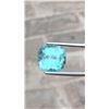 Image 2 : Natural Bluish Green Cushion Tourmaline 12.53 Cts - GIA