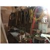 Image 2 : MOBILE WORK BENCH WITH CONTENTS INCLUDING AIR TOOLS, HAND TOOLS, LAMPS, SAWS AND MORE