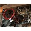 Image 2 : LARGE LOT OF ASSORTED HOSE, ELECTRICAL CABLE, BOAT CONTROL LINES AND MORE