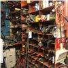Image 1 : CONTENTS OF RIGHT WALL OF TOOL ROOM INCLUDING HAND TOOLS, PARTS AND MORE