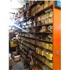 Image 1 : CONTENTS OF 4 BAYS OF SHELVING INCLUDING CABLING, HARDWARE, FITTINGS AND MORE