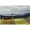 Image 1 : WH Cross Oil on Board Landscape 1947