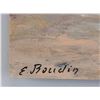 Image 4 : Eugene Boudin French Impressionist Oil on Board