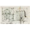 Image 8 : Christo Mixed Media on Paper Portrait Sketch