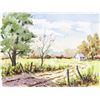 Image 1 : Edward Garbely 1908-1999 US Watercolor Landscape