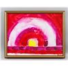 Image 2 : American Modernist Oil on Canvas Signed Illegibly