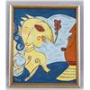 Image 1 : Carl-Henning Pedersen Danish Modernist Oil Canvas