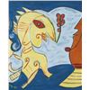 Image 2 : Carl-Henning Pedersen Danish Modernist Oil Canvas