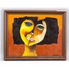 Image 2 : Oswaldo Guayasamin Ecuadorian Cubist Oil on Canvas