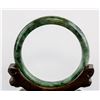 Image 5 : Chinese Green Jade Carved Bangle