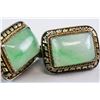 Image 8 : Set of Four Chinese Silver & Jade Jewellery