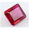 Image 2 : 18 Ct Emerald Cut Natural Ruby Gemstone AGSL