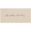Image 1 : Buddy Holly Autographed Postal Card JSA Certified
