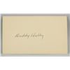 Image 2 : Buddy Holly Autographed Postal Card JSA Certified
