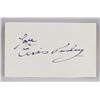 Image 2 : Elvis Presley Autographed Cut Card JSA Certified