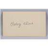 Image 2 : Patsy Cline Autographed Cut Card JSA Letter