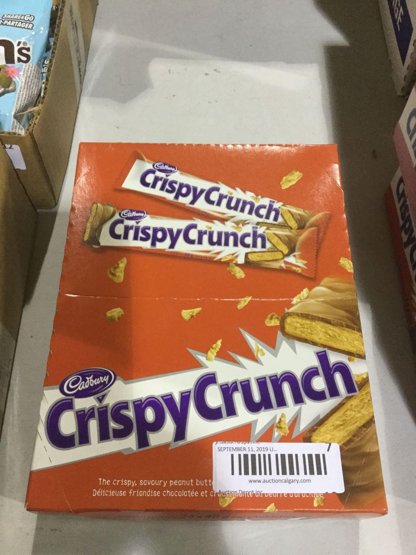 Crispy Crunch Bars (24 x 48g) - A D Auction Depot Inc.