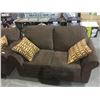 Image 2 : NEW Choco Love Seat, Sofa Set Lot of 2