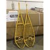 Image 1 : Traditional Hand Made Wooden Snowshoes 14x48 inch