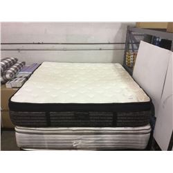 King Size Mattress 18â€ thick multi coil euro top. Ultra chiro Plush medium firmness.