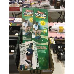 Box of Golf Accessories