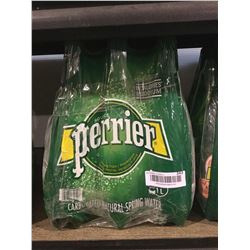 Perrier Carbonated Natural Spring Water (6 x 1L)