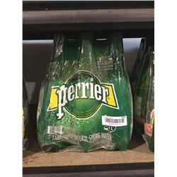 Perrier Carbonated Natural Spring Water (6 x 1L)