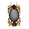 Image 2 : Â€ÂœLOREÂ€ Floral Window Panel Mirror 11"x19"