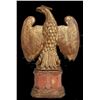 Image 2 : 19thc Carved Gilt Wood Table Top Eagle
